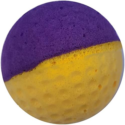YnFag Foam Balls Soccer Balls Cat Toys for Indoor Cats (12Pcs Two-Color Golf) - Image 4