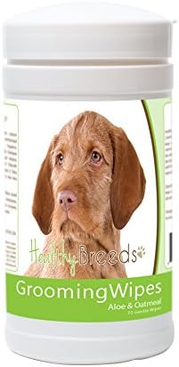 Healthy Breeds Wirehaired Vizsla Grooming Wipes 70 Count by HealthyBreeds