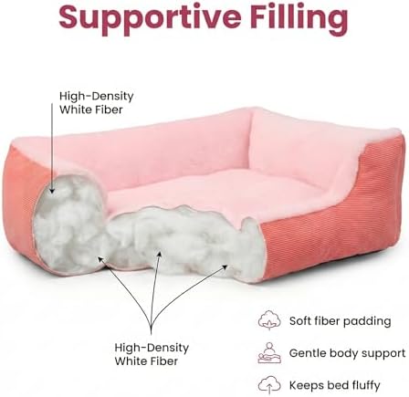 Small Dog Sofa Bed Washable for Extra Small Dogs Chihuahua Yorkie Toy Breed - Image 5