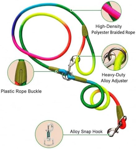 Hands Free Dog Leash Crossbody Dog Running Leash Handsfree Pet Rope for Hiking Training Heavy Duty Reflective Pet Walking Belt - Image 3