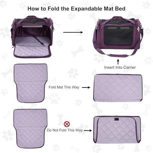 EliteField Deluxe Soft Pet Carrier for Cats and Dogs (3-Year Warranty) - Image 7