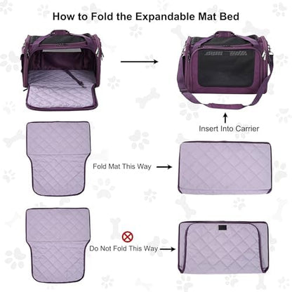 EliteField Deluxe Soft Pet Carrier for Cats and Dogs (3-Year Warranty) - Image 7