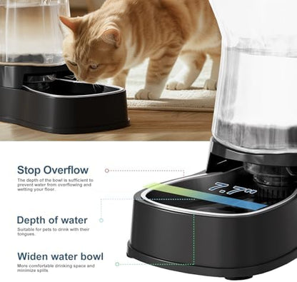 Automatic Dog Water Dispenser, Stainless Steel Bowls Feeder, 100% BPA-Free - Image 4