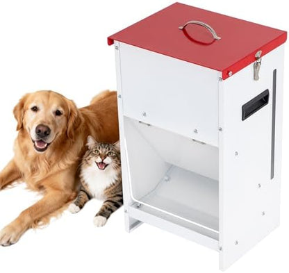 Automatic Dog Feeder - 25LBS Capacity Auto Gravity Dispenser by Eastrexon