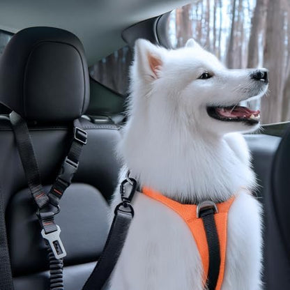 Spigen 2 in 1 Car Seat Belt Tether for Dogs (Headrest & Seatbelt Buckle) - Image 7