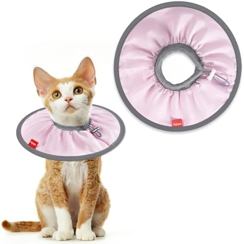 Agape Summer Soft Cat Cone, Lightweight Collar to Stop Licking & Scratching by Agape