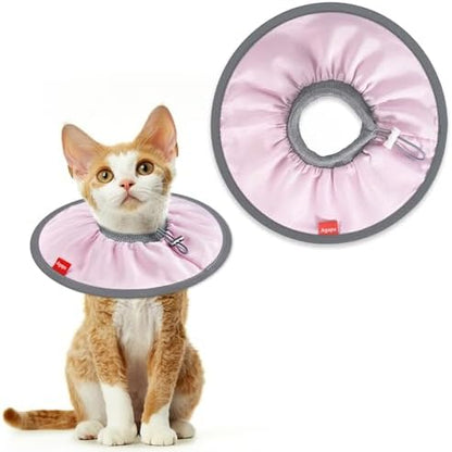 Agape Summer Soft Cat Cone, Lightweight Collar to Stop Licking & Scratching by Agape