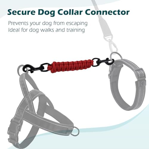 PetBonus Dog Collar Safety Clip, Handmade Prong Collar to Harness Connector - Image 5