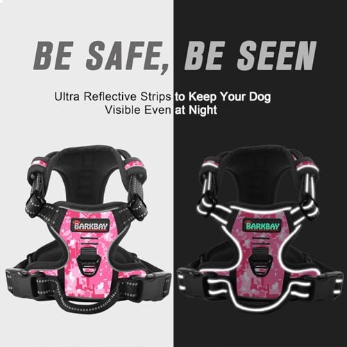 BARKBAY Dog Harness No Pull for Small Sized Dog Front Back Clips,Dog Vest - Image 5