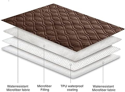 Ameritex Waterproof Dog Bed Blankets Cover for Bed Couch Sofa Reversible - Image 5