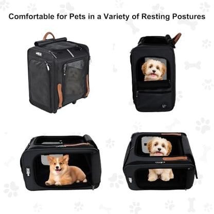 EliteField Deluxe Backpack Pet Carrier for Cats and Dogs (3-Year Warranty) - Image 2