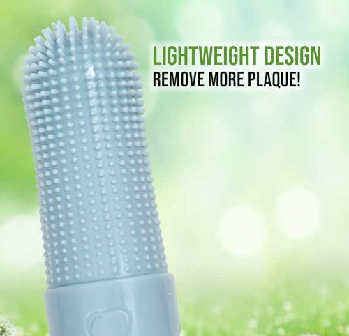 Hampton Distribution 2-Pack Pet Dental Care Kit - 360° Silicone Dog & Cat Finger Pet Toothbrush - Image 6