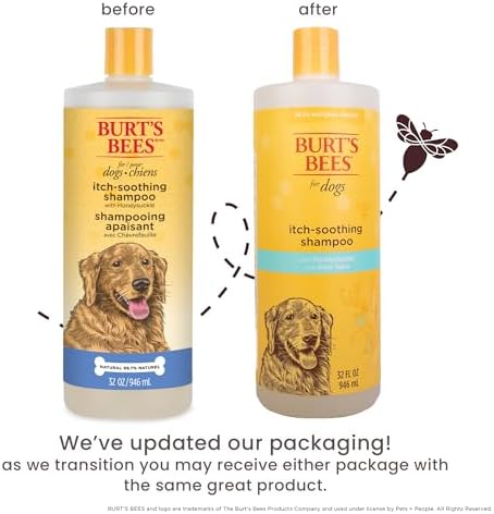 BURT'S BEES FOR PETS Itch Soothing Dog Shampoo, Honeysuckle, 32 Fl Oz - Image 2