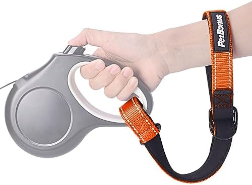 PetBonus Short Dog Leash, Safety Wrist Strap for Dog Retractable Leash by Petbonus