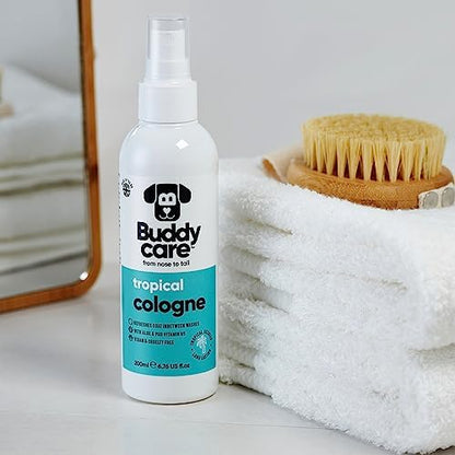 Buddycare Dog Cologne - Tropical - 200ml - Refreshing and Tropical Scented Dog Cologne - Refreshes Between Dog Washes - Image 5