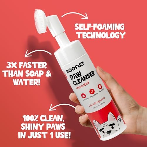 Dog Paw Cleaner for Dogs & Cats - No Rinse Foaming Paw Washer, 5 fl oz - Image 3