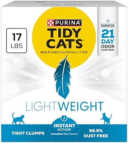 Purina Tidy Cats LightWeight Instant Action Cat Litter, 17 lb by PurinaTidyCatsLitter