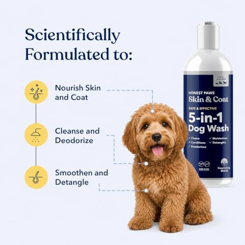 Dog Shampoo and Conditioner, Itchy Skin Relief, Sensitive Skin, Smelly Dogs - Image 2