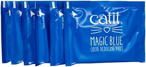 Catit Magic Blue Cat Litter Box Air Purifier, Refill Pads - Image 3