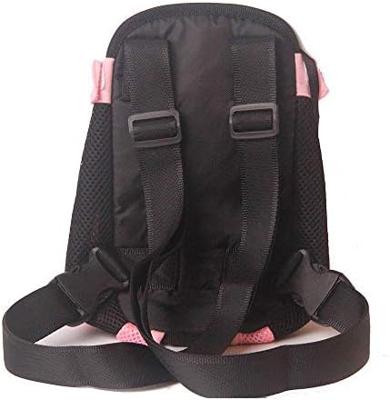 Dog Carrier Pink Legs Out Front Pet Carrier Backpack Comfortable Puppy Bag with Shoulder Strap and Sling for Travel Hiking Camping Outdoor - Image 7