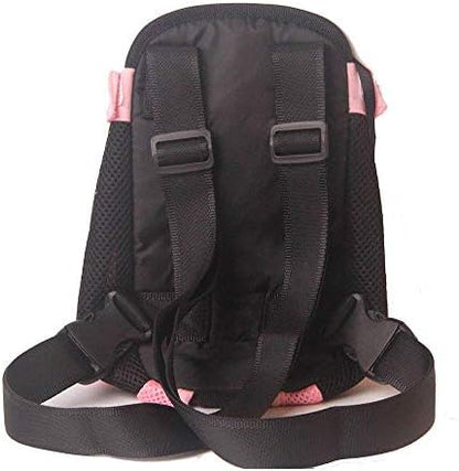 Dog Carrier Pink Legs Out Front Pet Carrier Backpack Comfortable Puppy Bag with Shoulder Strap and Sling for Travel Hiking Camping Outdoor - Image 7