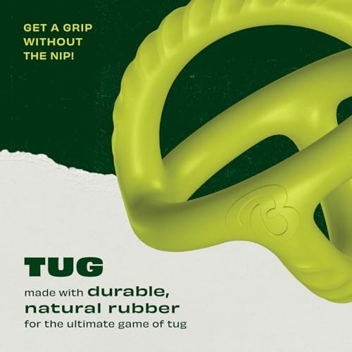 Benebone Natural Rubber Tug Interactive Dog Toy - Image 3
