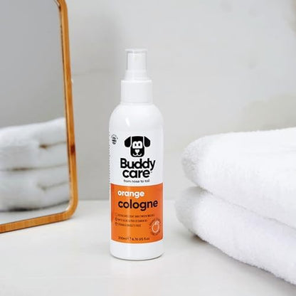 Buddycare Dog Cologne - Orange - 200ml - Refreshing and Orange Scented Dog Cologne - Refreshes Between Dog Washes - Image 2