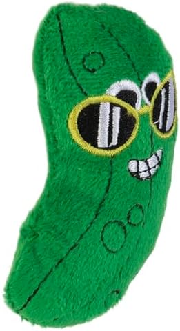 Mad Cat Cool Cucumber Veggie Catnip and Silvervine Plush Cat Toy, 1 Pack - Image 4