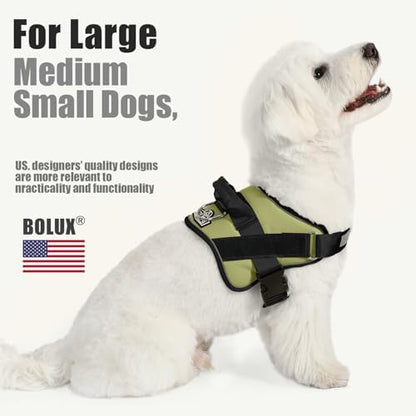 Dog Harness, No-Pull Reflective Dog Vest, Breathable Adjustable Pet Harness with Handle for Outdoor Walking - No More Pulling, Tugging or Choking - Image 5