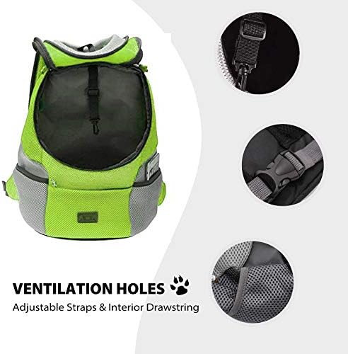 PETCUTE Dog Backpack Carrier Cat Carrier Pet Travel Carriers for Small Dogs and Cats Pet Travel Backpack - Image 5