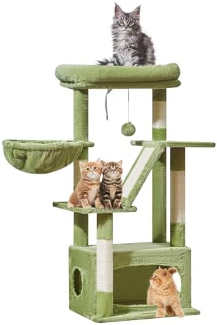 Taoqimiao Cat Tree, 38.5In Cat Tower for Indoor Cats, Suitable for Kittens by Taoqimiao