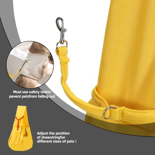ARZQUT Dog and Cats Carrier Sling, Small Pet Carrier with Storage Pocket - Image 6