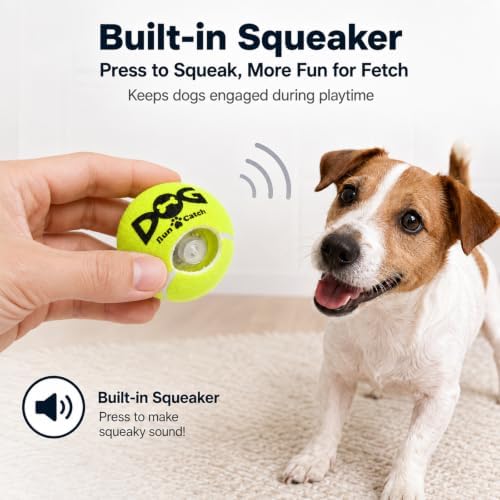 INSUM Tennis Balls for Dogs, 12 Pack Colorful Dog Toys Balls - Image 3
