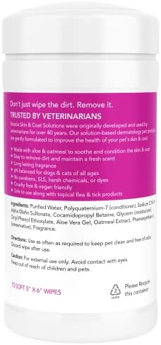 Nootie Waterless Shampoo Wipes, Cherry Blossom, Long-Lasting Fragrance - Image 2