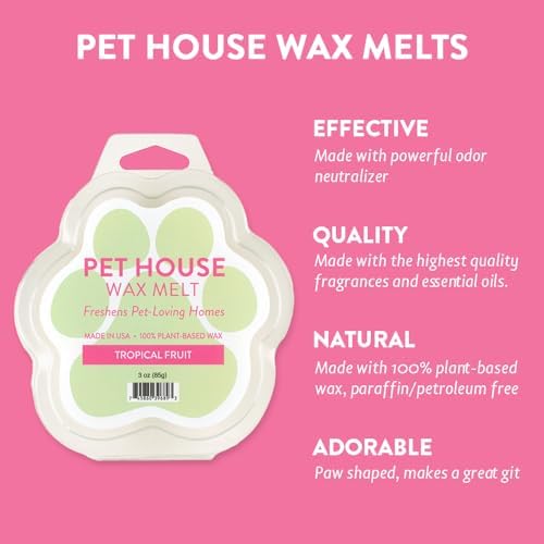 Tropical Fruit Spring and Summer Wax Melts Plant-Based Wax, 4 Pack - Image 2