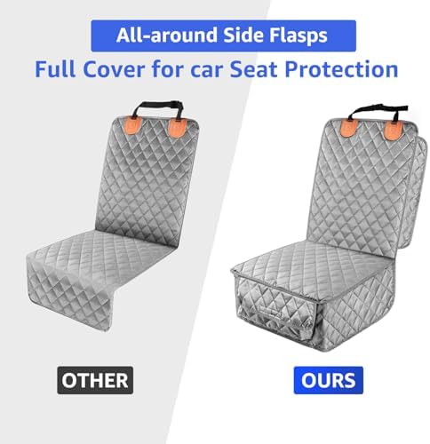PETICON 2 Pack Pet Car Seat Cover for Front Seat, Captain Chair Seat Cover - Image 3
