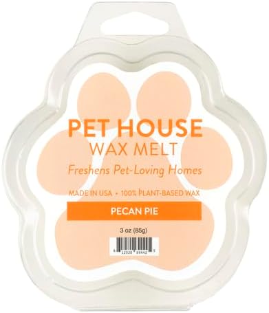 Pecan Pie Scented Wax Melts Plant-Based Wax, 2 Pack Pet House by OneFurAll