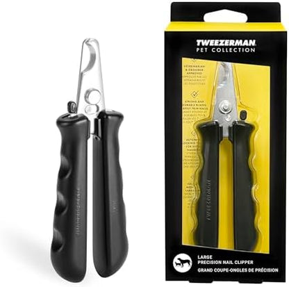 Tweezerman Large Nail Clippers for Pets - Manual Professional Nail Trimmer by Tweezerman