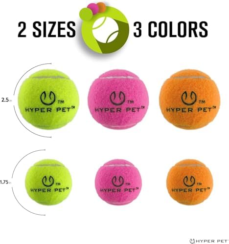 Hyper Pet Mini Extra Small Tennis Balls for Dogs, 1.75 Inch, 8 Pack, Pink - Image 5