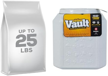 Vittles Vault Vittles Vault Pawprint Food Storage Container + Scoop, 25lbs - Image 3