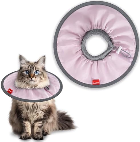 Agape Summer Soft Cat Cone, Lightweight Collar to Stop Licking & Scratching by Agape