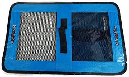 Pet Travel Bag for Originals & Minis, Small Pet Carrier w/Mesh & Nylon Lining, Dog Carrier for Medium Dogs, Versatile Kitten Carrier & Puppy Carrier, Easy to Clean, Blue - Perfect Petzzz - Image 3