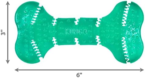 KONG Squeezz Dental Bone, Flexible Dental Chew Toy, for Medium/Large Dogs - Image 4