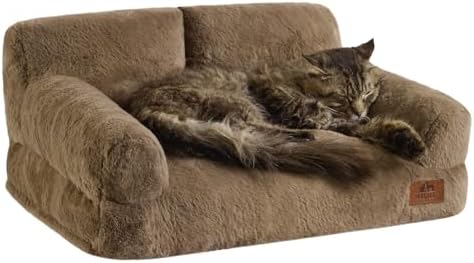 Hollypet Small Dog Large Cat Bed Puppy Couch Beds for Pets up to 25 lbs - Image 2