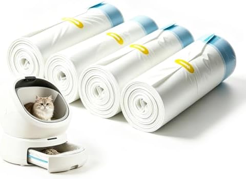 Cat Litter Box Liner for PETLIBRO Luma Automatic Litter Box, 60pcs Handle by Litterliners
