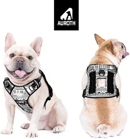 AUROTH Dog Harness for Small Medium Dogs, Tactical No Pull Dog Vest - Image 2