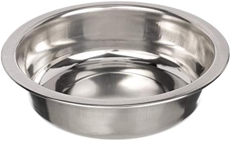 Neater Pet Brands 1.5 Cup (12 oz.) Shallow Stainless Steel Cat Bowls, 1 Single Neater Feeder Replacement Bowl (Deluxe Model), Metal Cat Dishes for Food and Water, Whisker Friendly, Dishwasher Safe by NeaterPetBrands