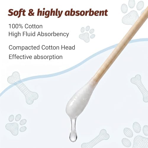 100 Pieces Qtips Cotton Swabs Cotton Swabs with Bamboo - Image 6