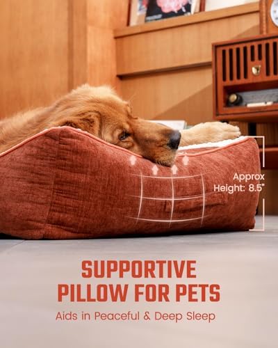Washable Dog Bed with Removable Cover for Large Sized Dogs 36" L - Image 2
