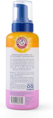 Arm & Hammer Odor Control No-Rinse Dog Foam, Kiwi Blossom, 16 Fl Oz - Image 7